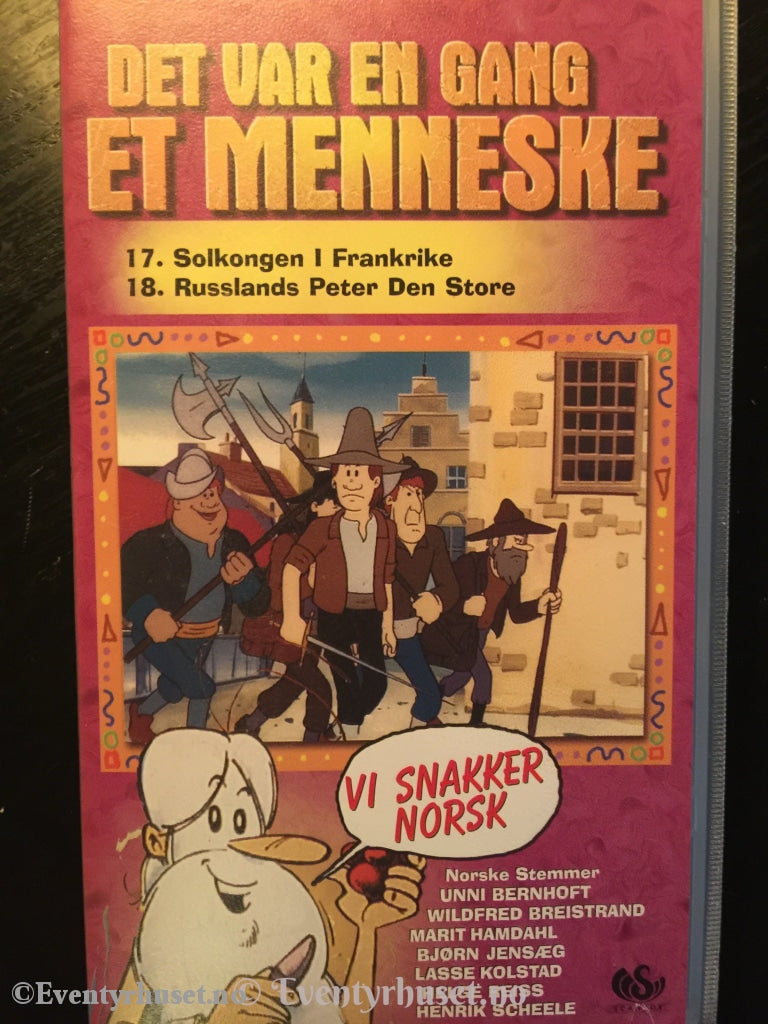 Det Var En Gang Et Menneske. Nr. 9 Av 12. (Scanbox Serien). 1978. Vhs. Vhs