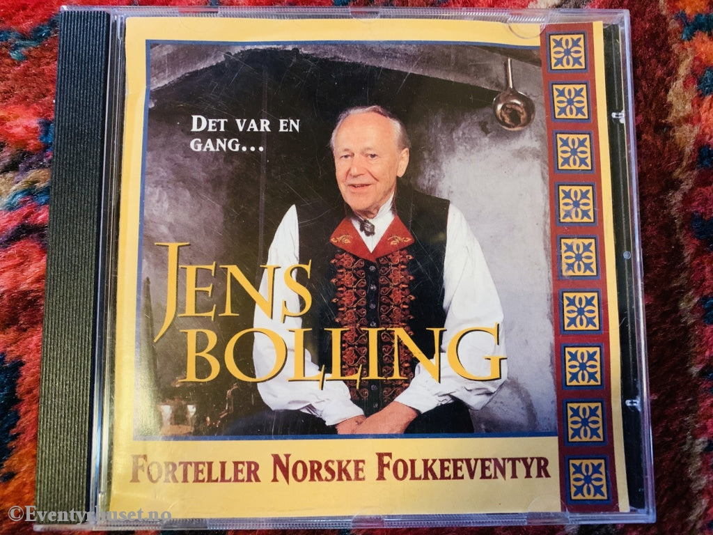 Det Var En Gang... Jens Bolling Forteller Norske Folkeeventyr. 1995. Lydbok På Cd. Cd