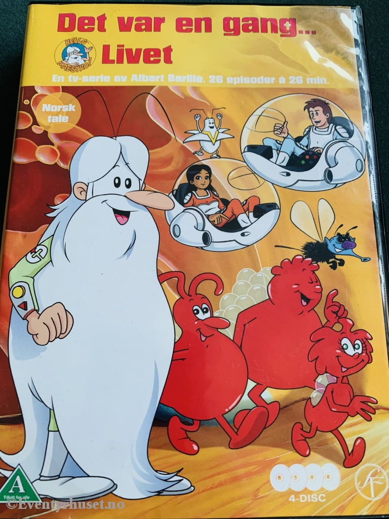 Det Var En Gang Livet. Dvd Samleboks. 4 X Dvd.
