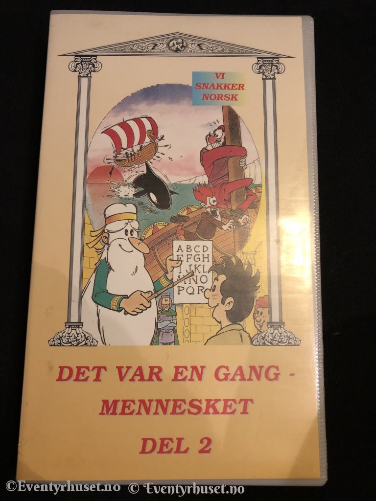 Det Var En Gang - Mennesket. Del 2 (Norvision Serien). Vhs. Vhs