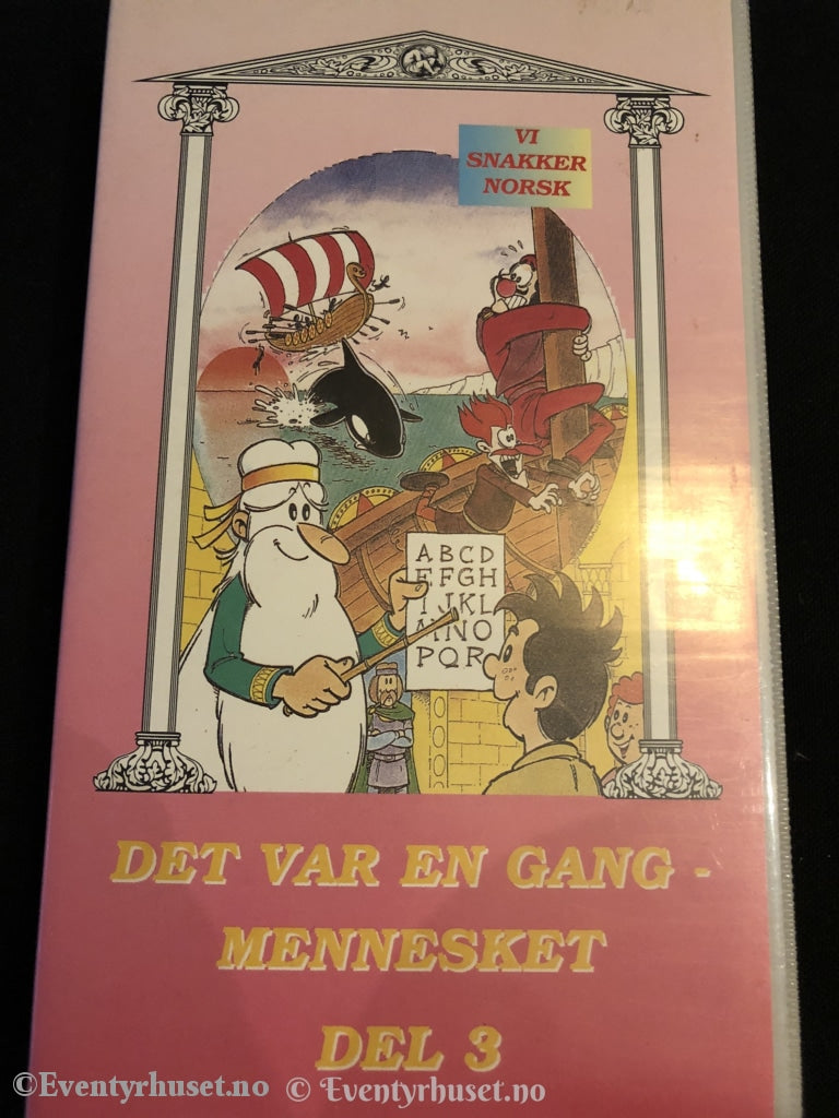 Det Var En Gang - Mennesket. Del 3 (Norvision Serien). Vhs. Vhs