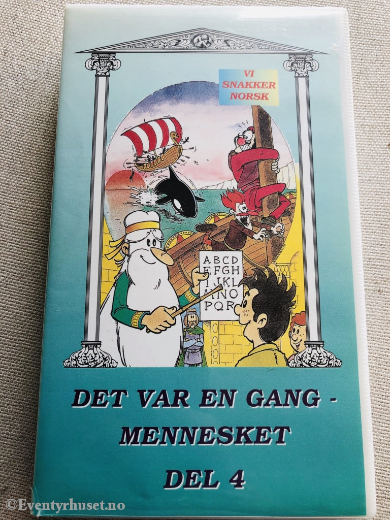 Det Var En Gang - Mennesket. Del 4 (Norvision Serien). Vhs. Vhs