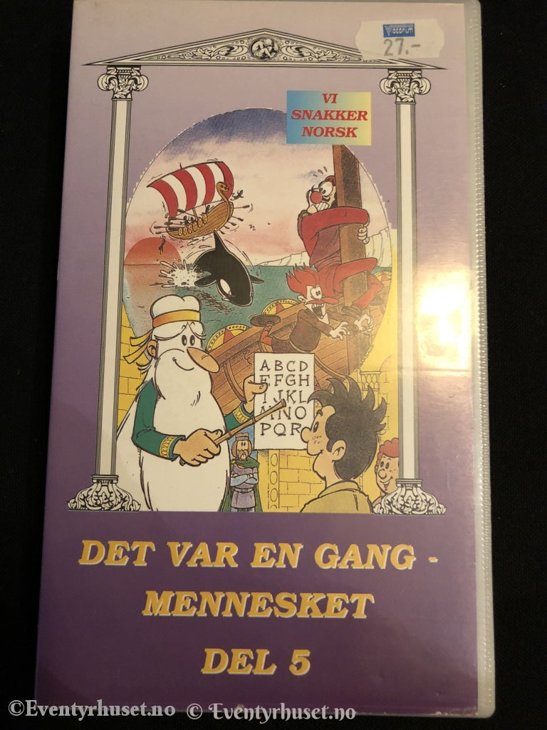 Det Var En Gang - Mennesket. Del 5 (Norvision Serien). Vhs. Vhs