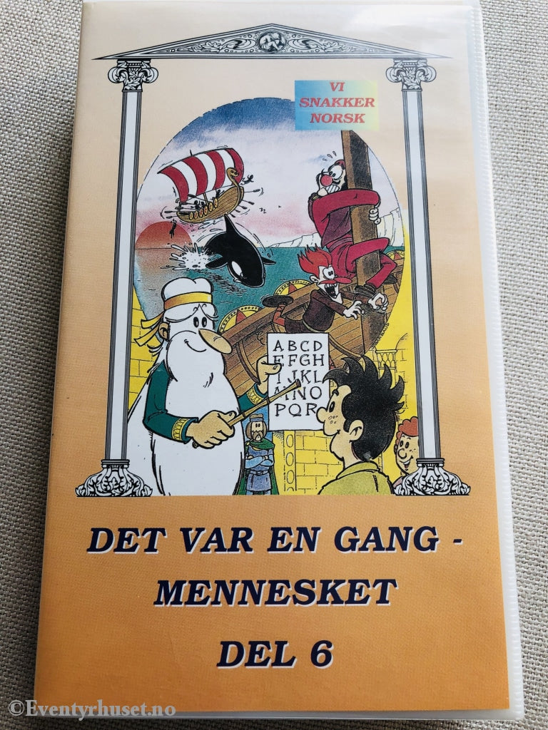 Det Var En Gang - Mennesket. Del 6 (Norvision Serien). Vhs. Vhs