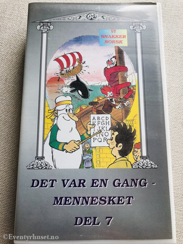 Det Var En Gang - Mennesket. Del 7 (Norvision Serien). Vhs. Vhs