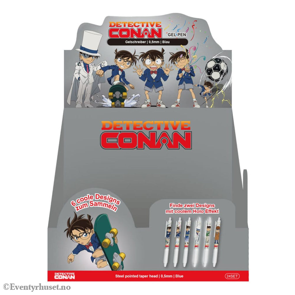 Detective Conan Premium Gel Pens Blind Box Display (24) Home & Gifts