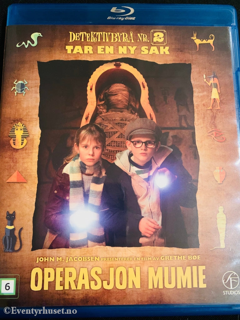 Detektivbyrå Nr. 2 Tar En Ny Sak. Operasjon Mumie. 2019. Blu-Ray. Blu-Ray Disc