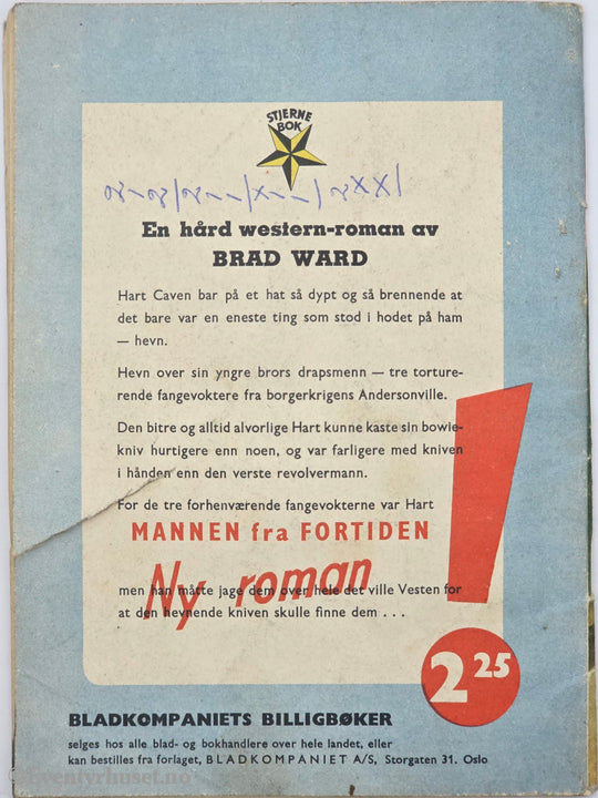 Detektivmagasinet: Død mann får besøk. 1949. Hefte.