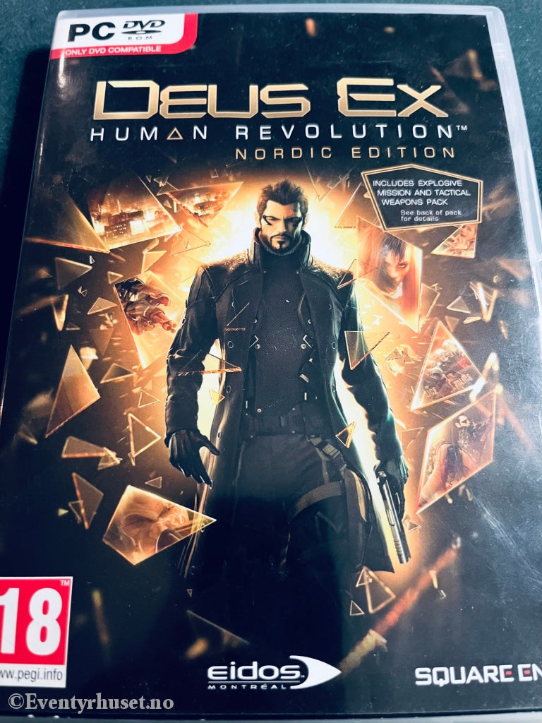 Deus Ex - Human Revolution. Pc Spill. Spill