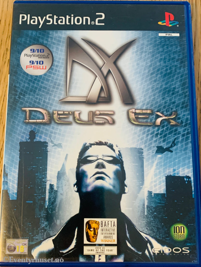 Deus Ex Sur PS2 - Neuf Sous Blister - Version PAL - Jeu Vidéo PlayStation 2