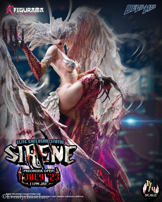 Devilman Elite Exclusive Statue 1/4 Sirene 67 cm Collectibles