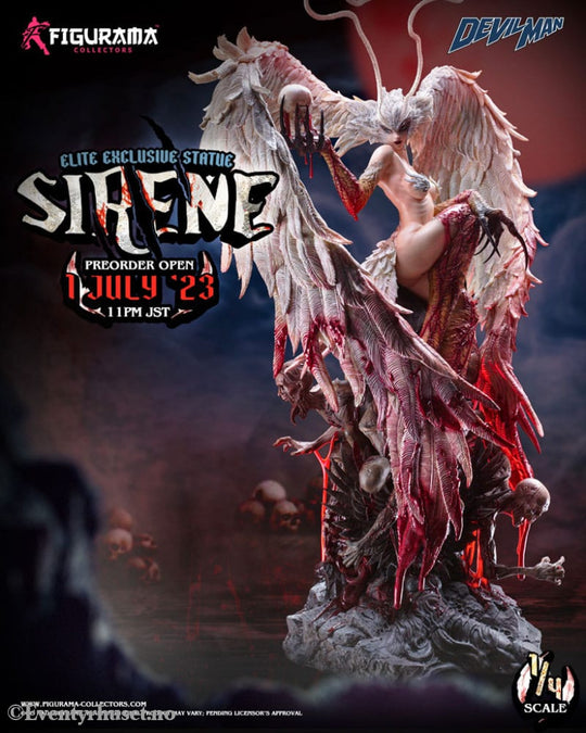 Devilman Elite Exclusive Statue 1/4 Sirene 67 cm Collectibles