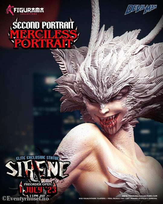 Devilman Elite Exclusive Statue 1/4 Sirene 67 cm Collectibles