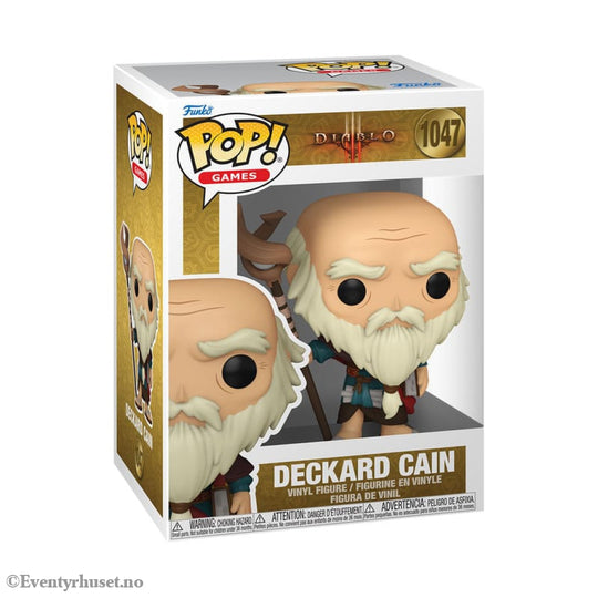 Diablo 3 POP! Games Vinyl Figure Deckard Cain 9 cm Manga & Anime