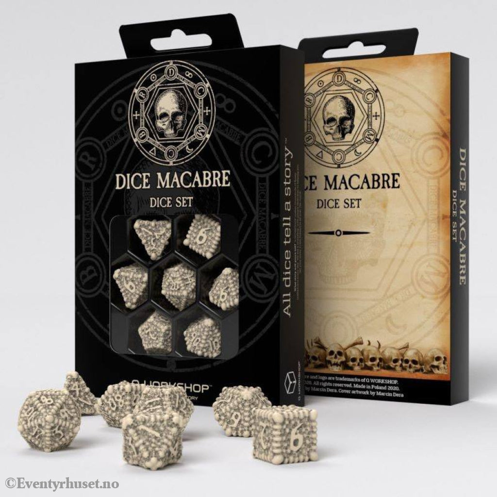 Dice Macabre Dice Set Power of the Underworld (7) Games
