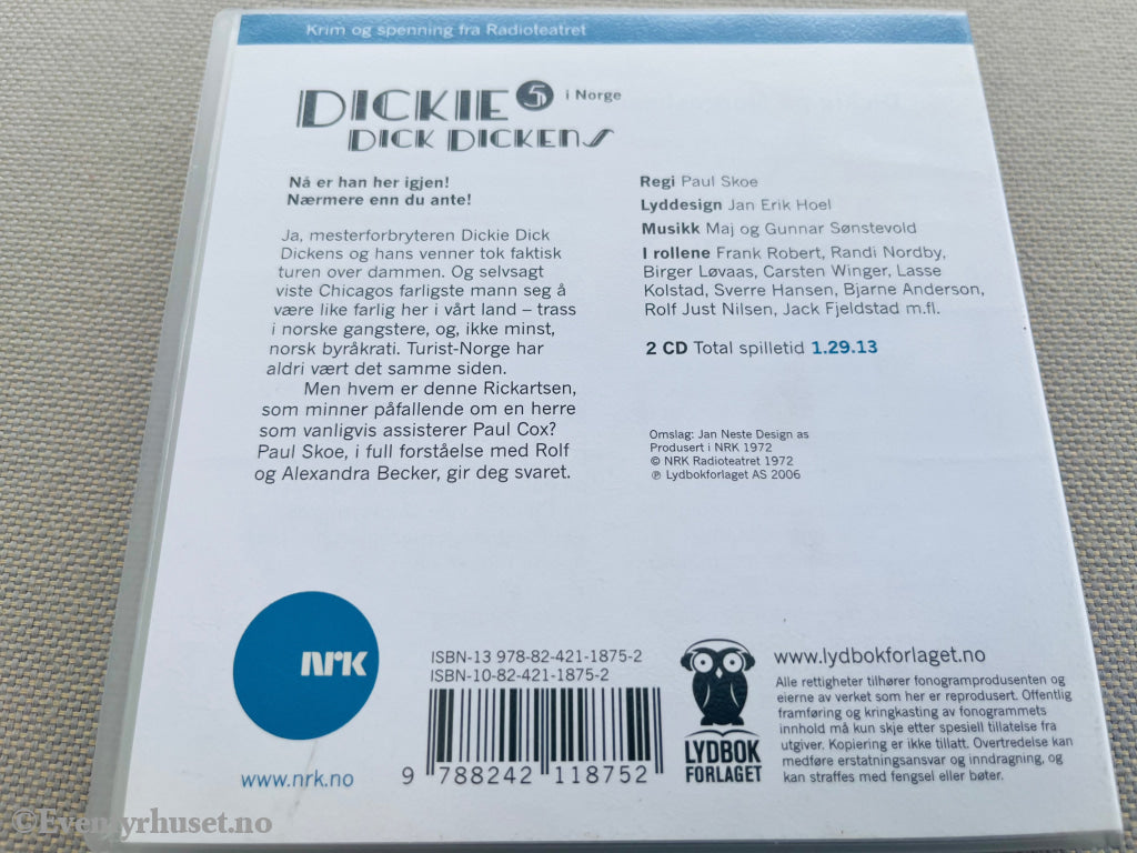 Dickie Dick Dickens & Co 5 (Nrk). 1970/03. Lydbok På 4 Cd.