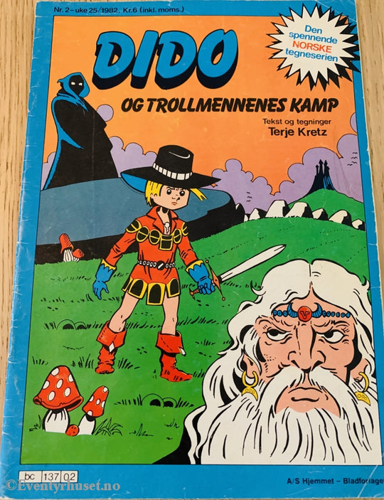 Dido Og Trollmennenes Kamp. 02/1982. Tegneseriealbum