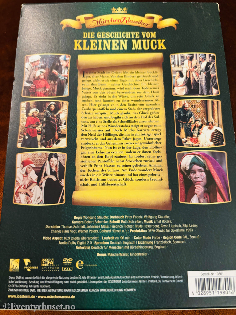 Die Geschichte vom kleinen Muck. DVD.