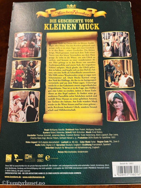 Die Geschichte vom kleinen Muck. DVD.