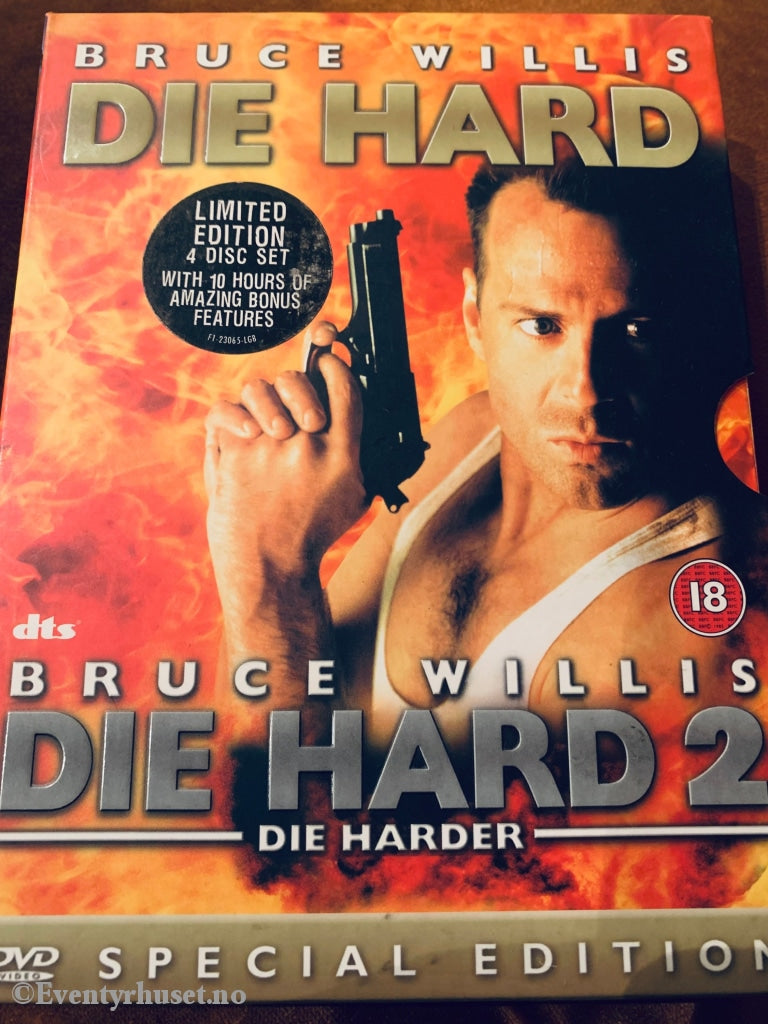 Die Hard 1 & 2 - Special Edition. Dvd Samleboks.