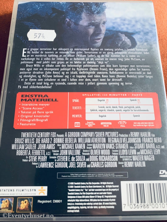 Die Hard 2. Dvd. Dvd