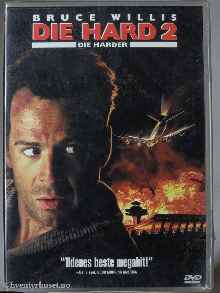 Die Hard 2: Die Harder (1990). DVD. Ny i plast!