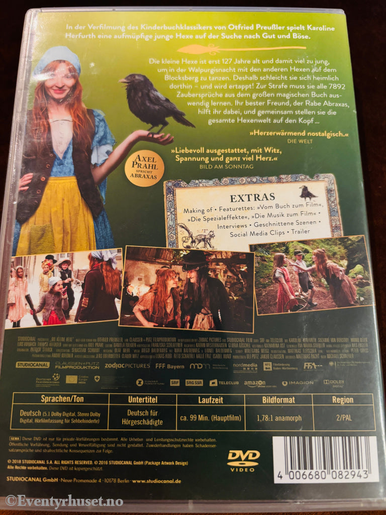 Die Kleine Hexe. DVD.