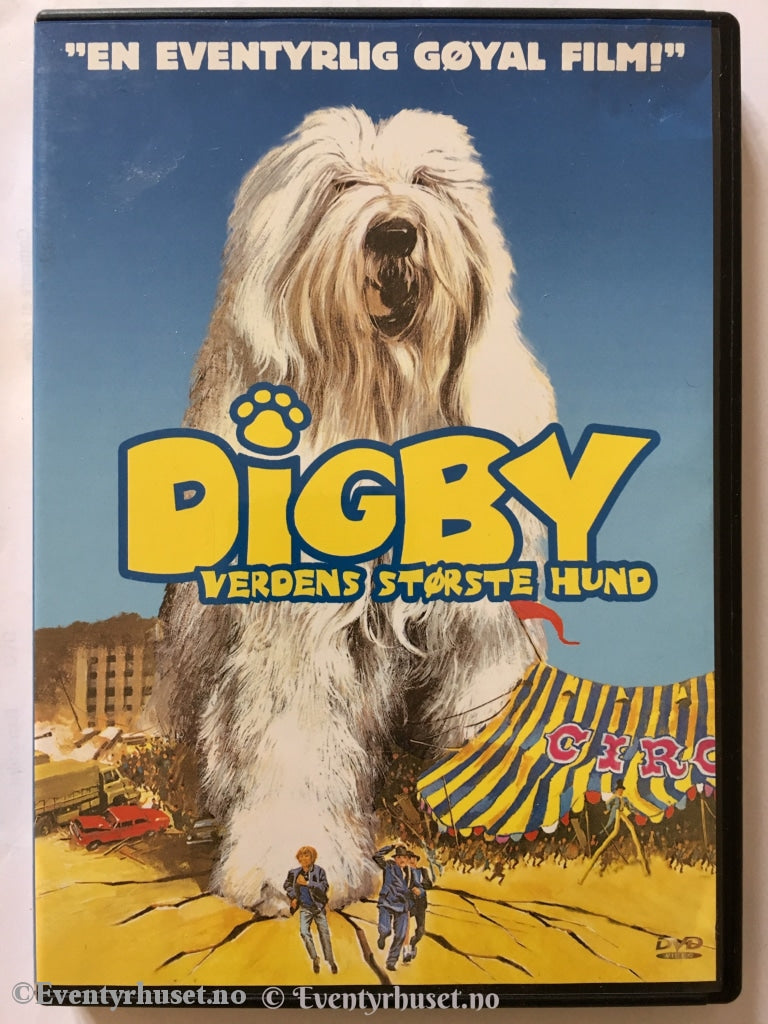 Digby Verdens Største Hund. 1973. Dvd. Dvd
