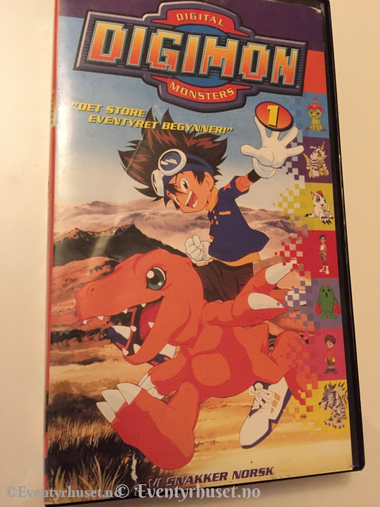 Digimon 1. 2000. Vhs. Vhs