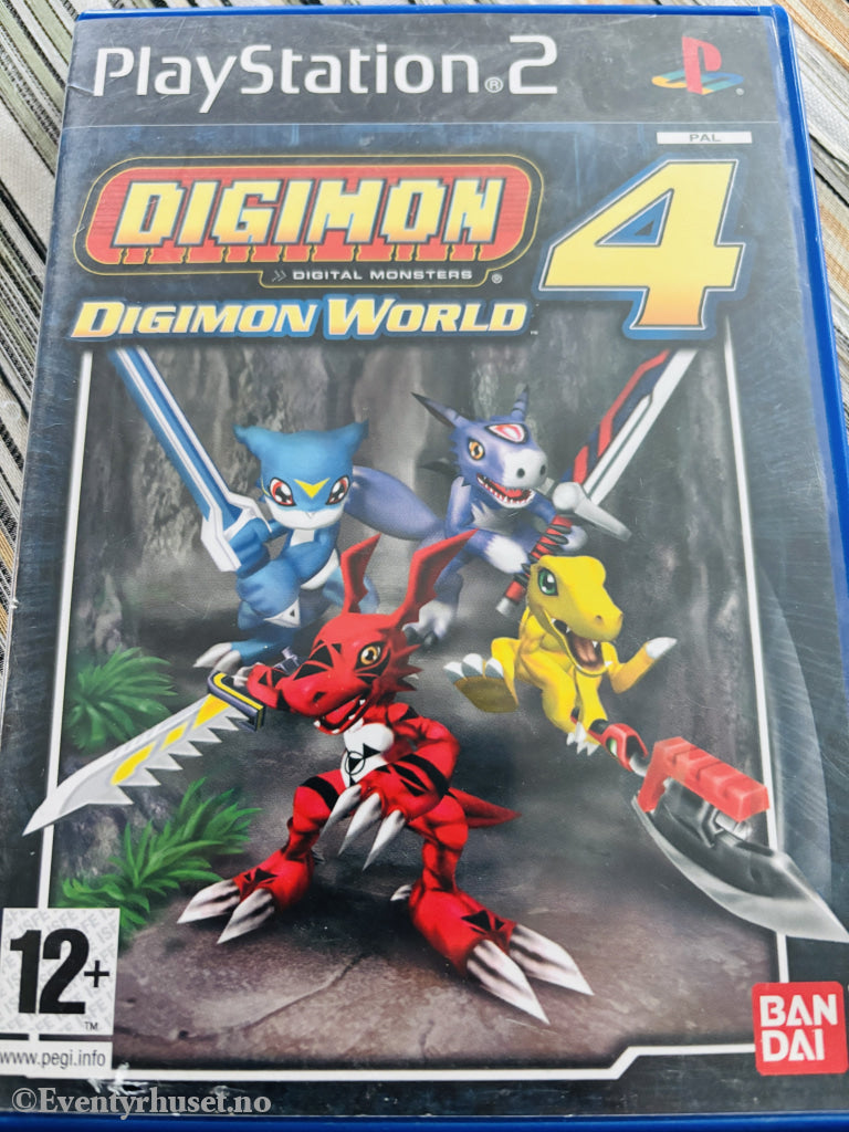 Digimon World 4. PS2-spill