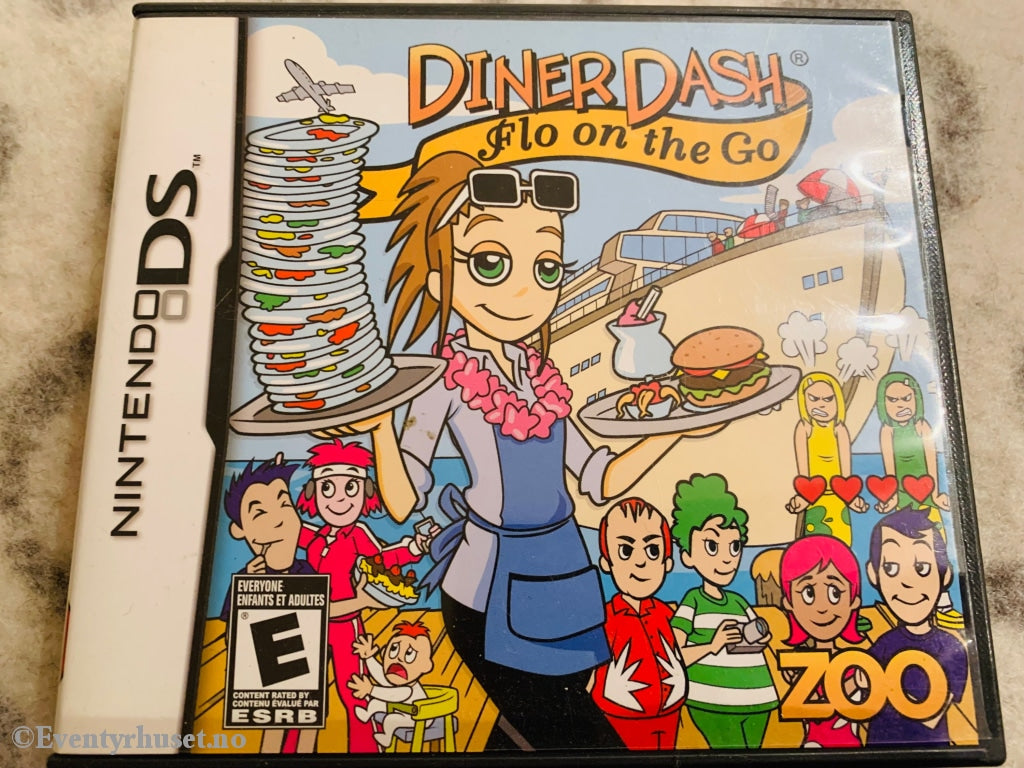 Diner Dash - Flo On The Go. Nintendo Ds. Ds
