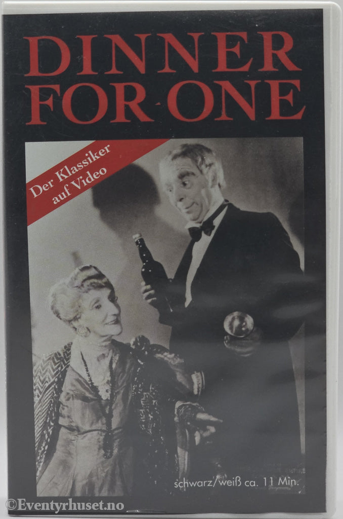 Dinner for One – 1963 . VHS.