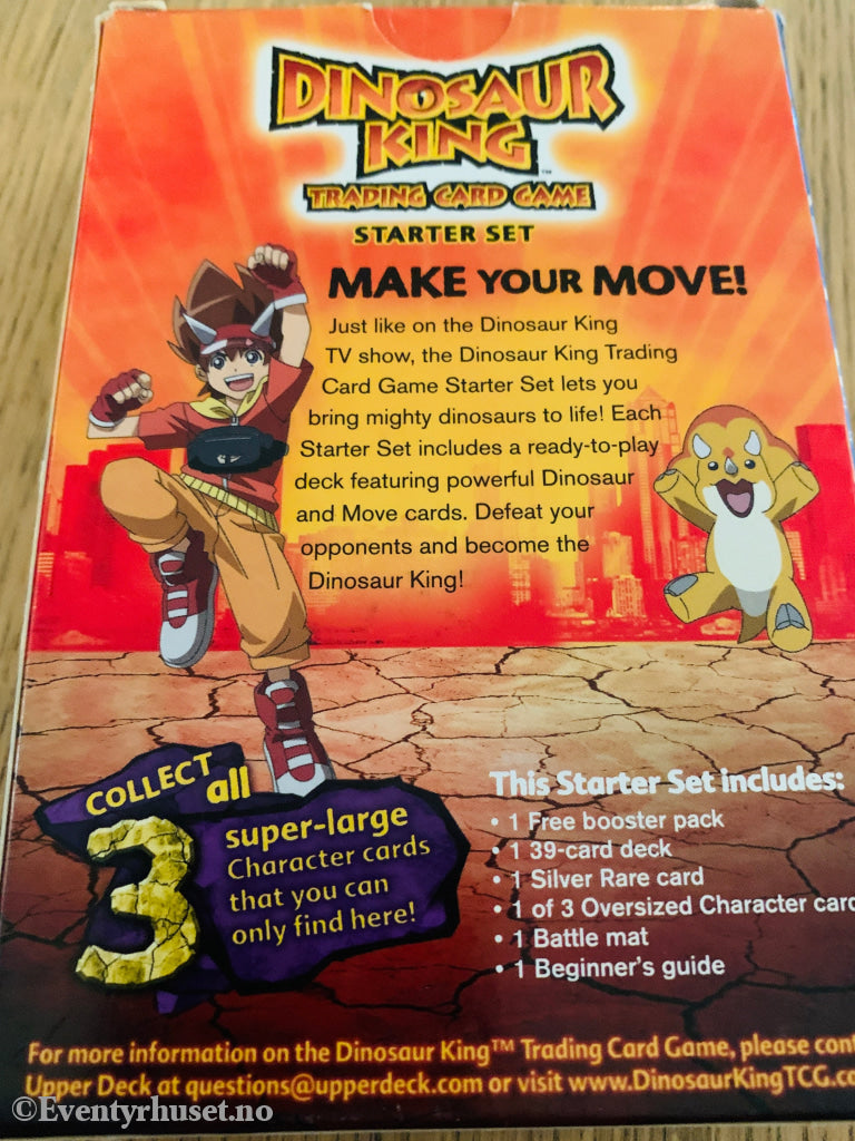 dinosaur king trading card game booster box Dinosaur King Trading Card Game – Starter Set. Kortspill – Eventyrhuset