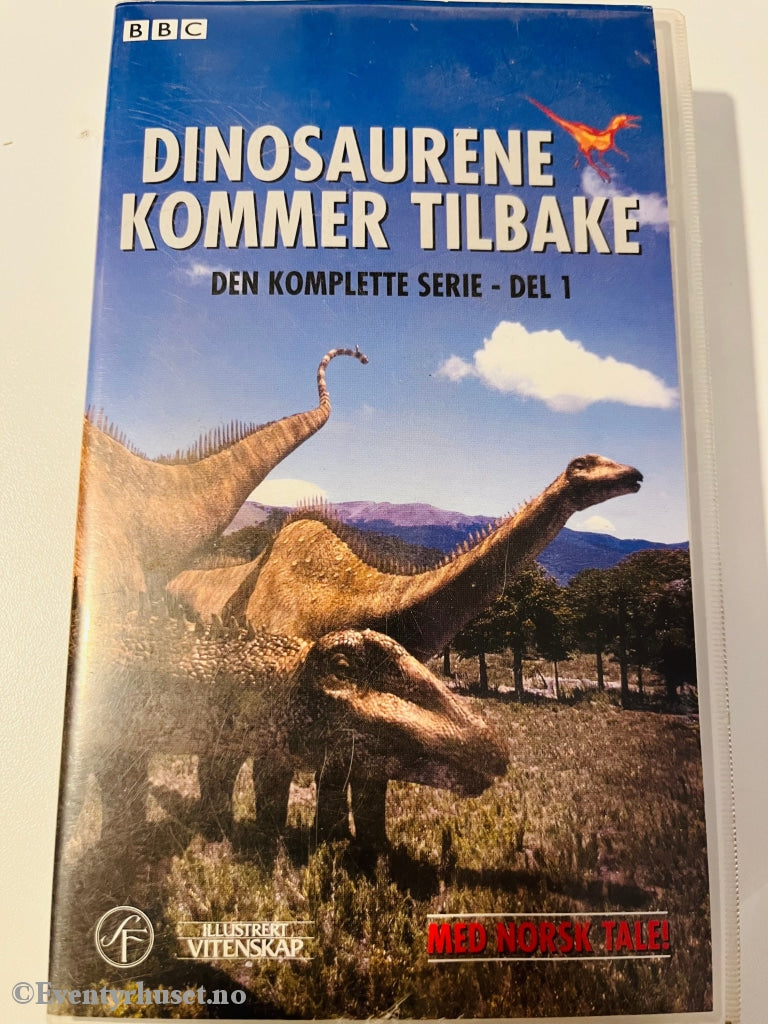 Dinosaurene Kommer Tilbake. Del 1. 1999. Vhs. Vhs