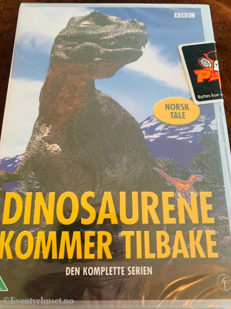 Dinosaurene kommer tilbake - den komplette serien. 1999. DVD. Ny i plast! DVD