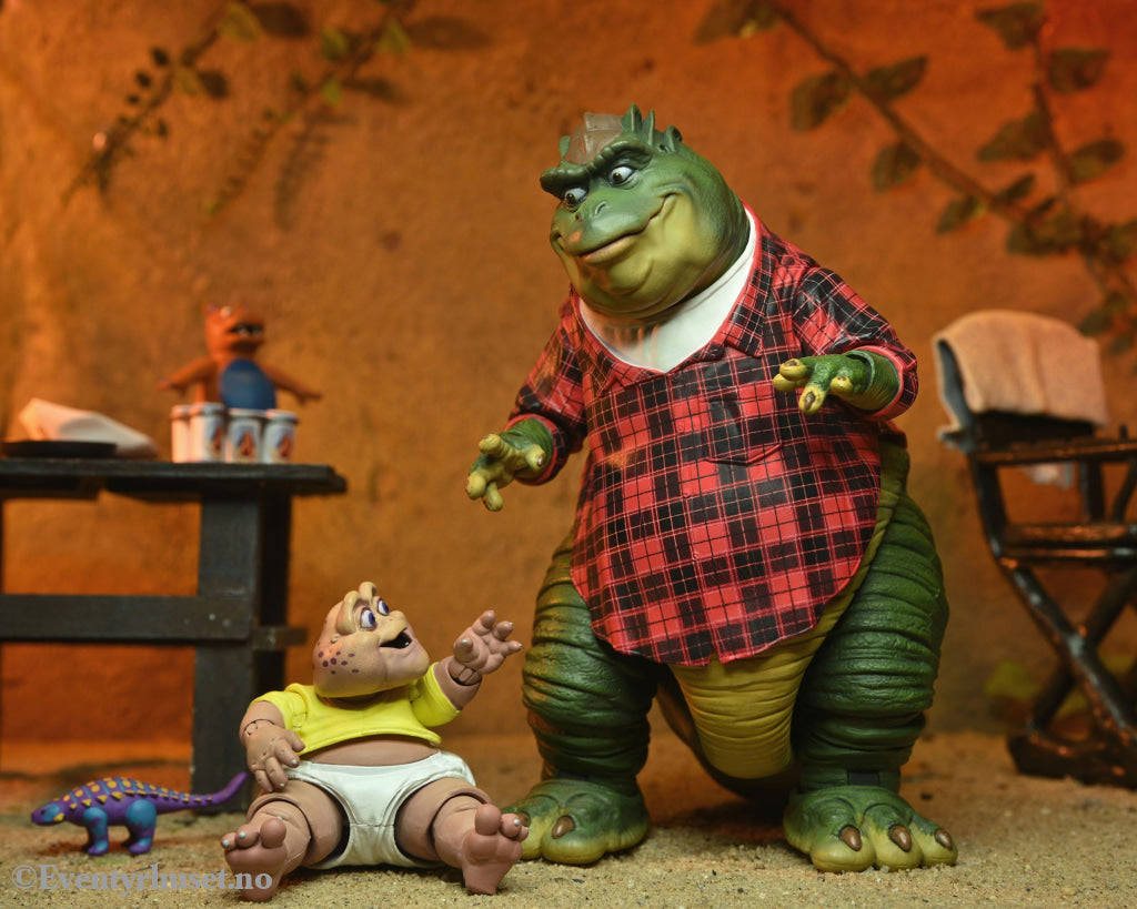 Dinosaurs Action Figure Ultimate Earl Sinclair 18 cm. Mint In Sealed Box (MISB)! Actionfigur