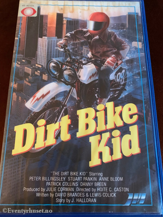 Dirt Bike Kid. 1985. Vhs Big Box.