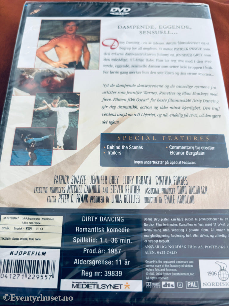 Dirty Dancing. DVD. Ny i plast!