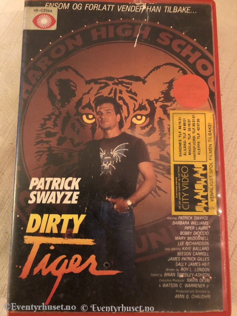 Dirty Tiger. Vhs Big Box.