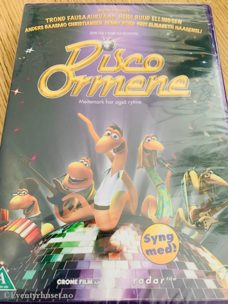 Disco Ormene. 2008. Dvd Ny I Plast!