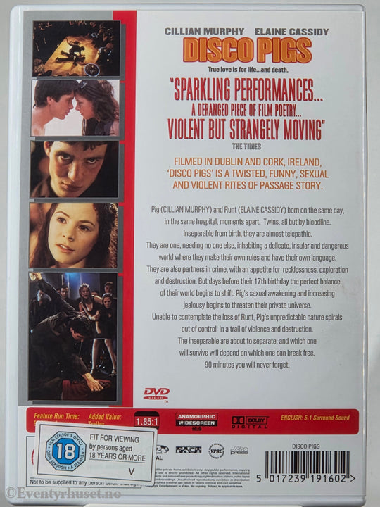 Disco Pigs (2001). DVD.