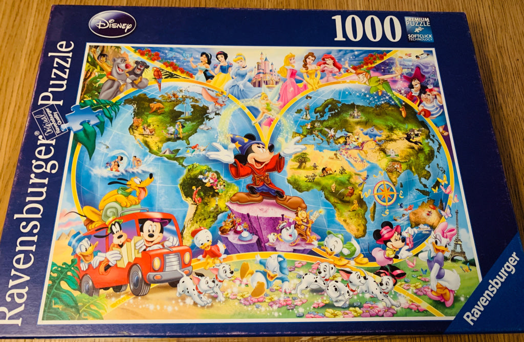 Disney 1000 brikker Puslespill. Puslespill