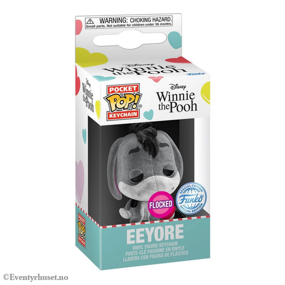 Disney 2022 POP! Vinyl Keychains 4 cm Eeyore w/heart (FL) Display (12) Fashion & Accessories