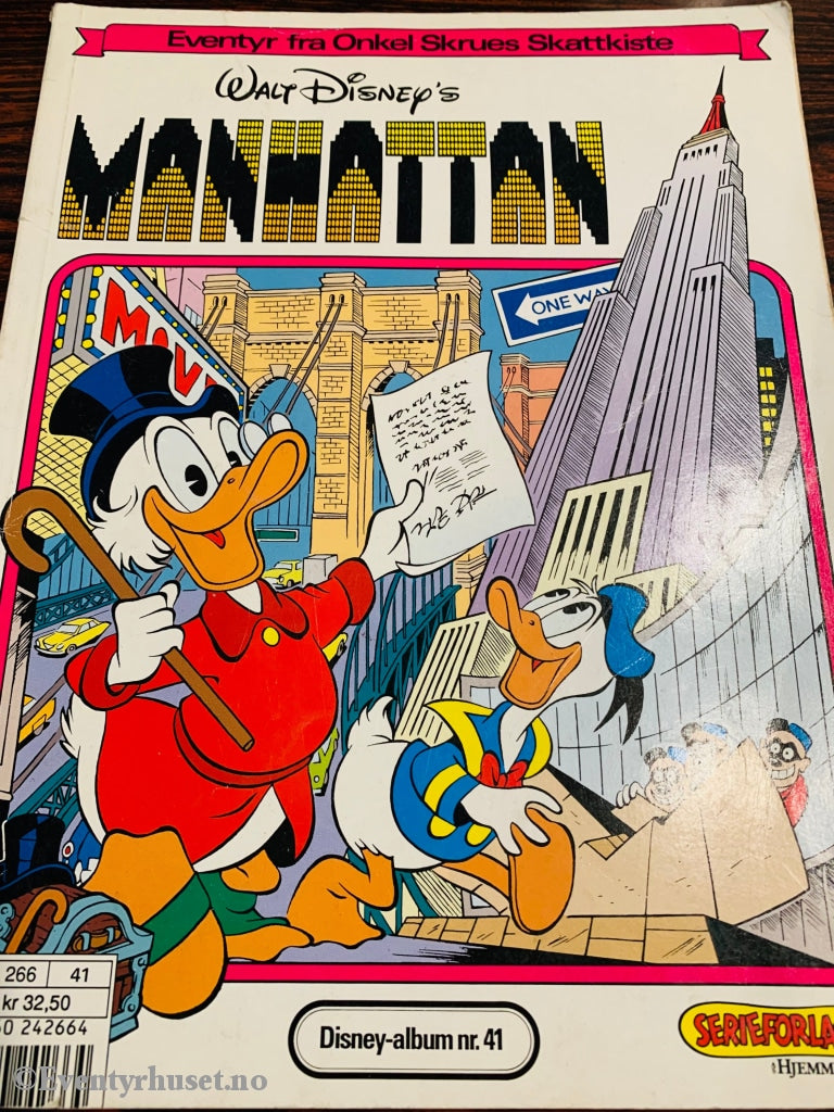 Disney Album Nr. 41. Manhattan. 1990. Tegneseriealbum