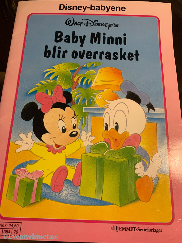 Disney-Babyene. Baby Minni Blir Overrasket. 1988. Hefte