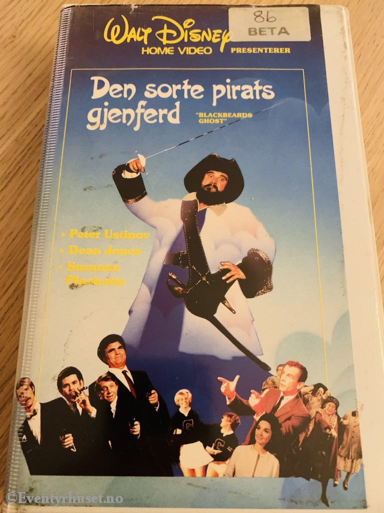 Disney Beta. Den Sorte Pirats Gjenferd. Vhs