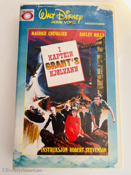 Disney Beta. I Kaptein Grant’s Kjølvann. Vhs