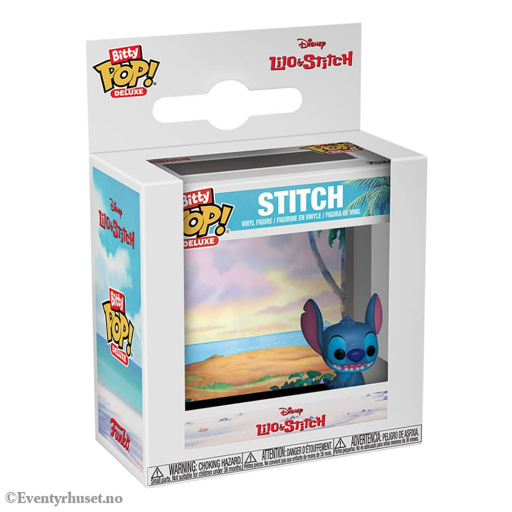 Disney Bitty POP! Deluxe Vinyl Figure Stitch(Beach) Display (12) 2,5 cm Collectibles