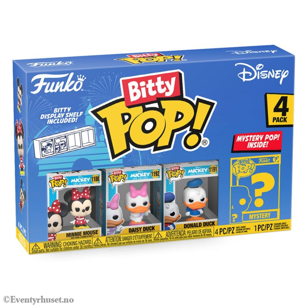 Disney Bitty POP! Vinyl Figure 4-Pack Minnie 2,5 cm Collectibles