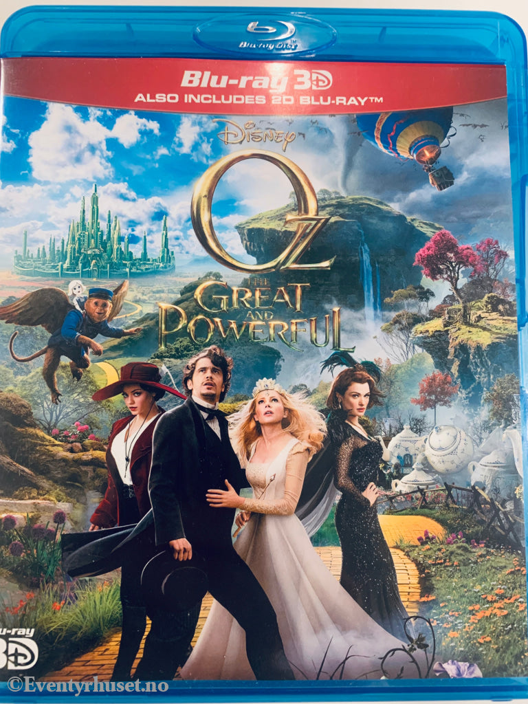 Disney Blu-Ray 3D. Oz - The Great And Powerful. Blu-Ray Disc